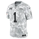 Zennovawear Sauce Gardner 1 New York Jets 2024 Salute to Service Limited Men Jersey - Arctic Camo
