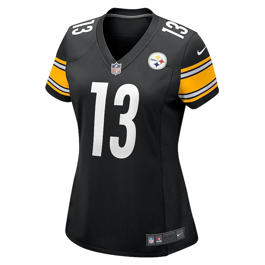 Zennovawear Scotty Miller 13 Pittsburgh Steelers Women's Game Jersey - Black