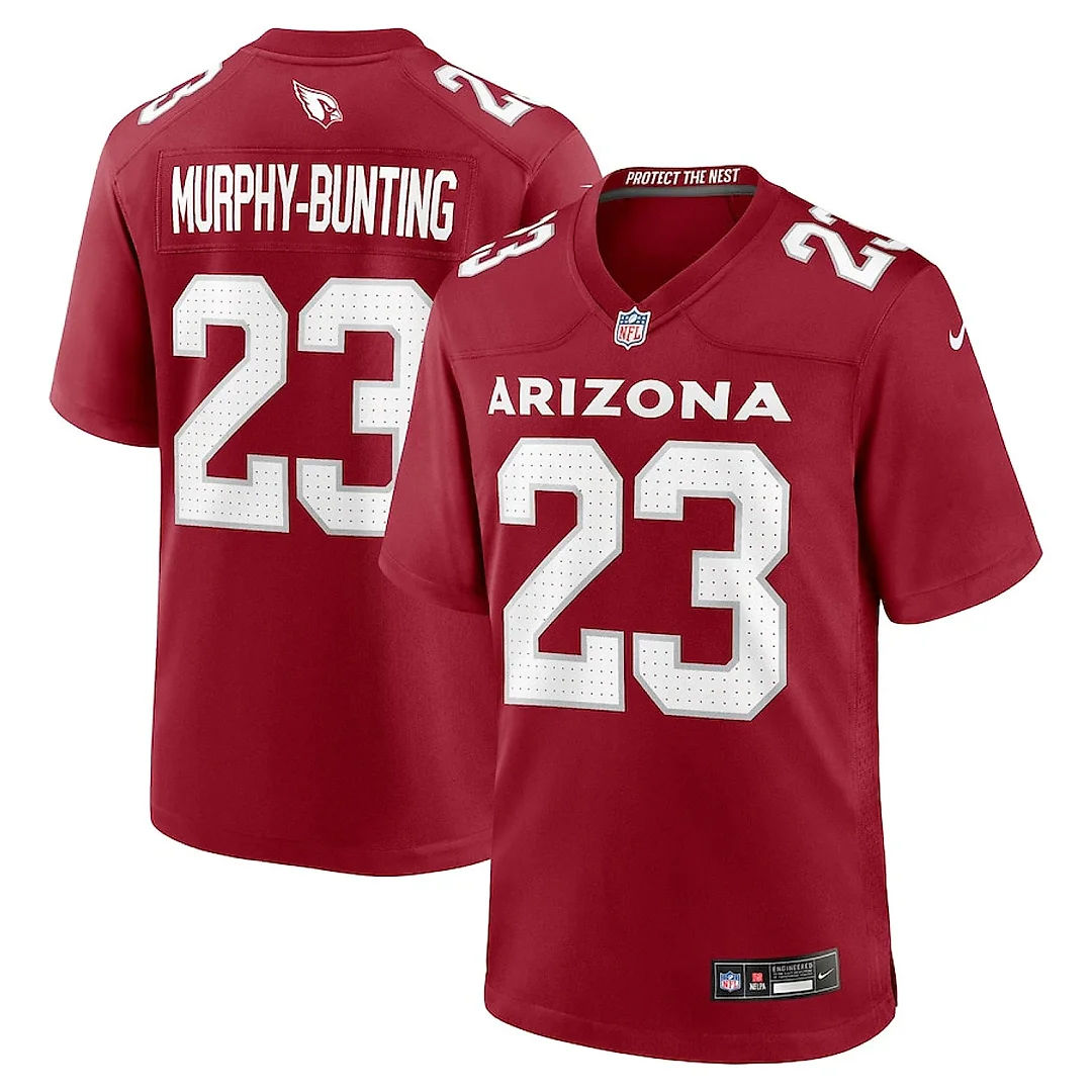 Zennovawear Sean Murphy-Bunting 23 Arizona Cardinals Team Game Men Jersey - Cardinal
