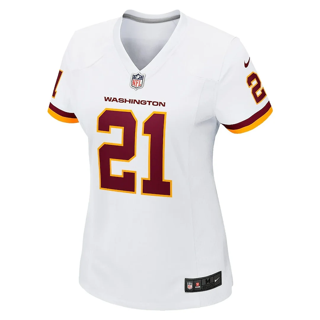 Zennovawear Sean Taylor 21 Washington Football Team Women Retired Game Jersey - White