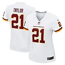Zennovawear Sean Taylor 21 Washington Football Team Women Retired Game Jersey - White