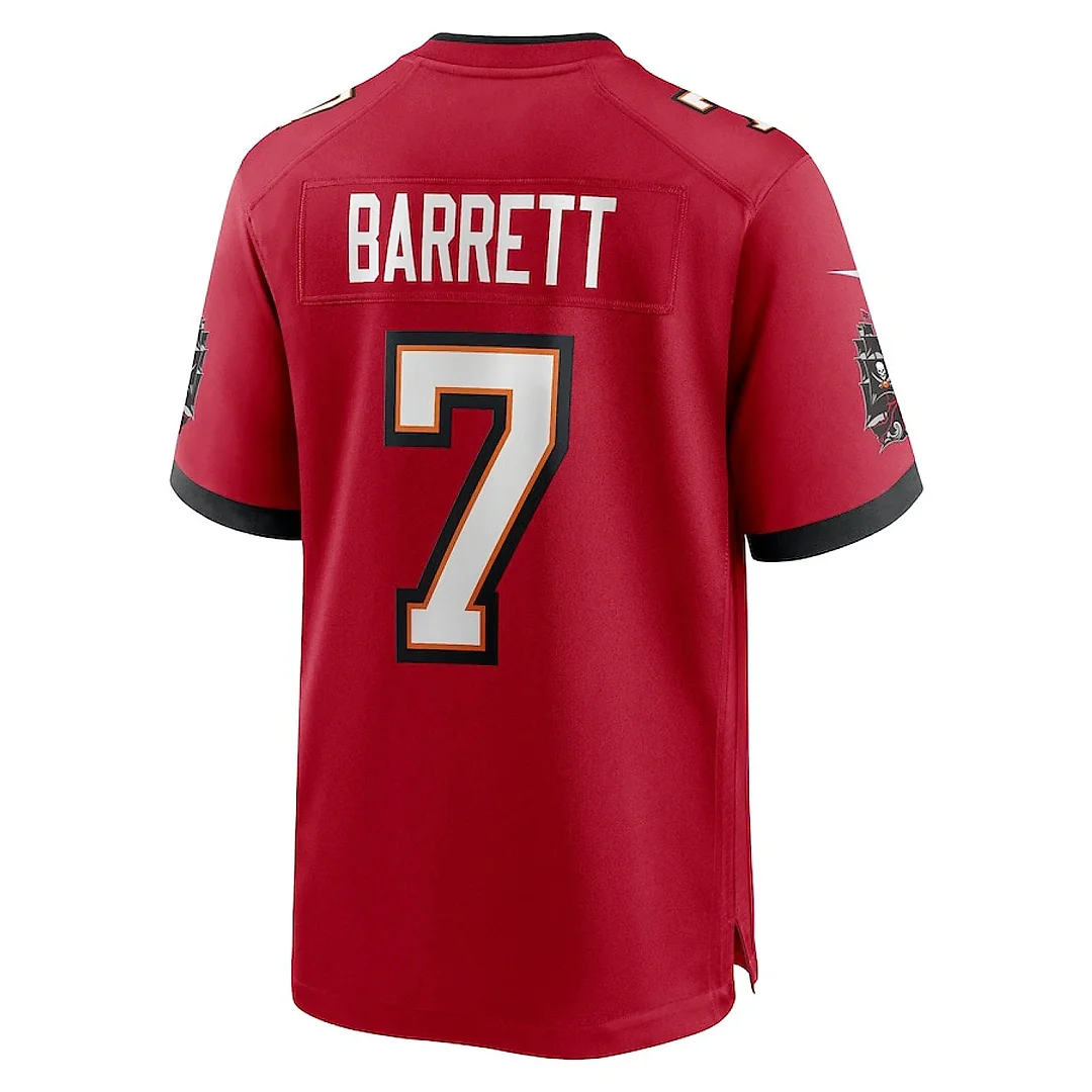 Zennovawear Shaquil Barrett 7 Tampa Bay Buccaneers Men Game Jersey - Red