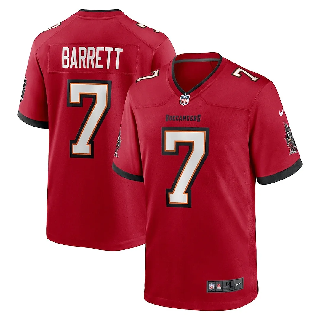 Zennovawear Shaquil Barrett 7 Tampa Bay Buccaneers Men Game Jersey - Red