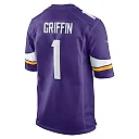 Zennovawear Shaquill Griffin 1 Minnesota Vikings Team Game Men Jersey - Purple