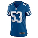 Zennovawear Shaquille Leonard 53 Indianapolis Colts Women Alternate Game Jersey - Royal