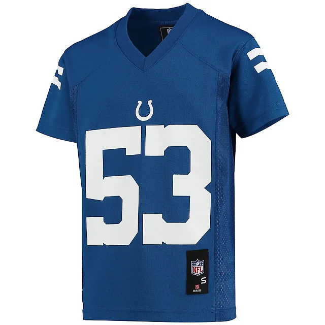 Zennovawear Shaquille Leonard 53 Indianapolis Colts YOUTH Jersey - Royal