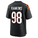 Zennovawear Sheldon Rankins 98 Cincinnati Bengals Game Men Jersey - Black