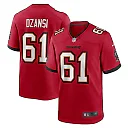 Zennovawear Silas Dzansi 61 Tampa Bay Buccaneers Game Men Jersey - Red