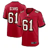 Zennovawear Silas Dzansi 61 Tampa Bay Buccaneers Game Men Jersey - Red