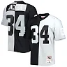 Zennovawear Bo Jackson Las Vegas Raiders 1988 Split Legacy Replica Jersey - Black/Silver
