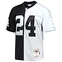 Zennovawear Charles Woodson Las Vegas Raiders 1998 Split Legacy Replica Jersey - Black/Silver