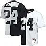 Zennovawear Charles Woodson Las Vegas Raiders 1998 Split Legacy Replica Jersey - Black/Silver