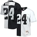 Zennovawear Charles Woodson Las Vegas Raiders 1998 Split Legacy Replica Jersey - Black/Silver