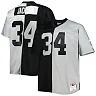 Zennovawear Bo Jackson Las Vegas Raiders Big & Tall Split Legacy Retired Player Replica Jersey - Black/Silver