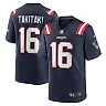 Zennovawear Sione Takitaki 16 New England Patriots Team Game Men Jersey - Navy