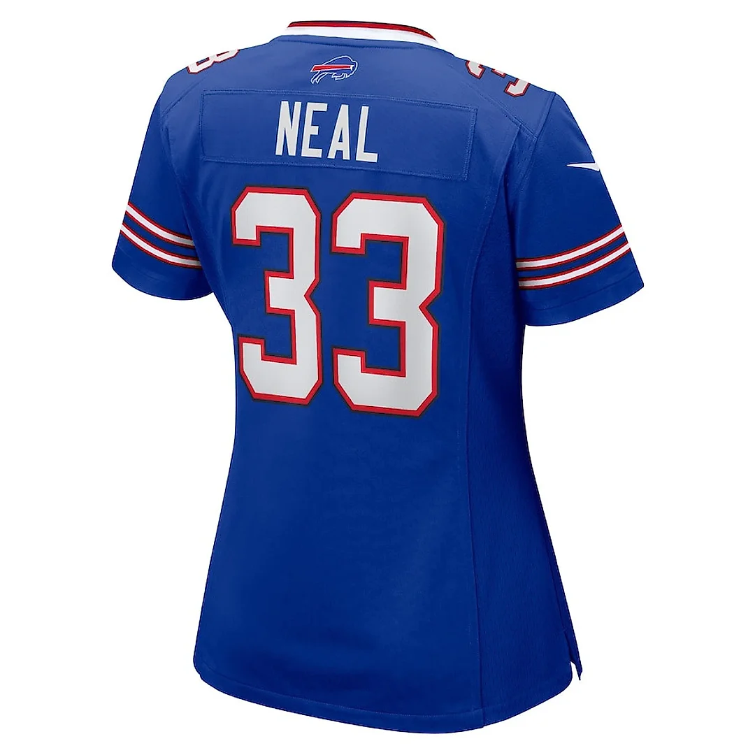 Zennovawear Siran Neal 33 Buffalo Bills Women Game Jersey - Royal