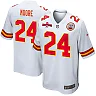 Zennovawear Skyy Moore 24 Kansas City Chiefs AFC Champions Patch Game Men Jersey - White