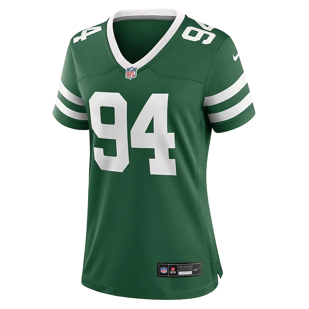 Zennovawear Solomon Thomas 94 New York Jets Women's Team Game Jersey - Legacy Green