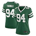Zennovawear Solomon Thomas 94 New York Jets Women's Team Game Jersey - Legacy Green