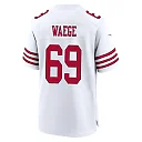 Zennovawear Spencer Waege 69 San Francisco 49ers NFC Champions Patch Game Men Jersey - White