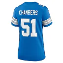 Zennovawear Steele Chambers 51 Detroit Lions Women's Game Jersey - Blue