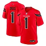 Zennovawear Stefon Diggs 1 Houston Texans Alternate Game Men Jersey - Red