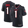 Zennovawear Stefon Diggs 1 Houston Texans Game Men Jersey - Navy