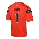 Zennovawear Stefon Diggs 1 Houston Texans Team Player Alternate Game YOUTH Jersey - Orange