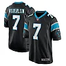 Zennovawear Steve Beuerlein 7 Carolina Panthers Men Retired Jersey - Black