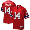 Zennovawear Steve Grogan 14 New England Patriots Pro Line Vintage Men Retired Jersey - Red