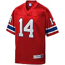 Zennovawear Steve Grogan 14 New England Patriots Pro Line Vintage Men Retired Jersey - Red