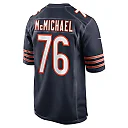 Zennovawear Steve McMichael 76 Chicago Bears Retired Player Game Men Jersey - Navy