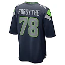 Zennovawear Stone Forsythe 78 Seattle Seahawks Men Game Jersey - College Navy