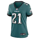 Zennovawear Sydney Brown 21 Philadelphia Eagles Women's Team Game Jersey - Midnight Green