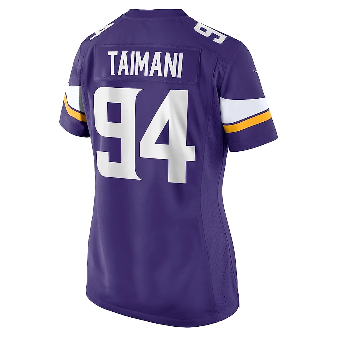 Zennovawear Taki Taimani 94 Minnesota Vikings Women's Game Jersey - Purple