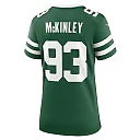 Zennovawear Takk McKinley 93 New York Jets Women's Team Game Jersey - Legacy Green