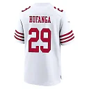 Zennovawear Talanoa Hufanga 29 San Francisco 49ers NFC Champions Patch Game Men Jersey - White