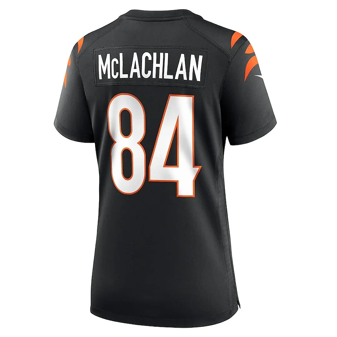 Zennovawear Tanner McLachlan 84 Cincinnati Bengals Women's Game Jersey - Black