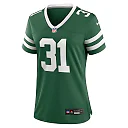 Zennovawear Tarik Cohen 31 New York Jets Women's Team Game Jersey - Legacy Green