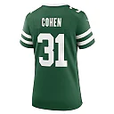 Zennovawear Tarik Cohen 31 New York Jets Women's Team Game Jersey - Legacy Green