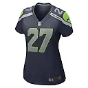Zennovawear Tariq Woolen Seattle 27 Seahawks Women Game Jersey - College Navy