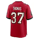 Zennovawear Tavierre Thomas 37 Tampa Bay Buccaneers Game Men Jersey - Red
