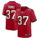 Zennovawear Tavierre Thomas 37 Tampa Bay Buccaneers Game Men Jersey - Red