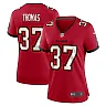 Zennovawear Tavierre Thomas 37 Tampa Bay Buccaneers Women's Game Jersey - Red