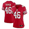 Zennovawear Taybor Pepper 46 San Francisco 49ers Women's Game Jersey - Scarlet