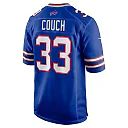 Zennovawear Te'Cory Couch 33 Buffalo Bills Game Men Jersey - Royal
