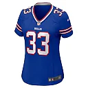 Zennovawear Te'Cory Couch 33 Buffalo Bills Women's Game Jersey - Royal