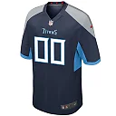 Zennovawear Tennessee Titans YOUTH Custom Game Jersey - Navy