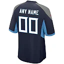 Zennovawear Tennessee Titans YOUTH Custom Game Jersey - Navy