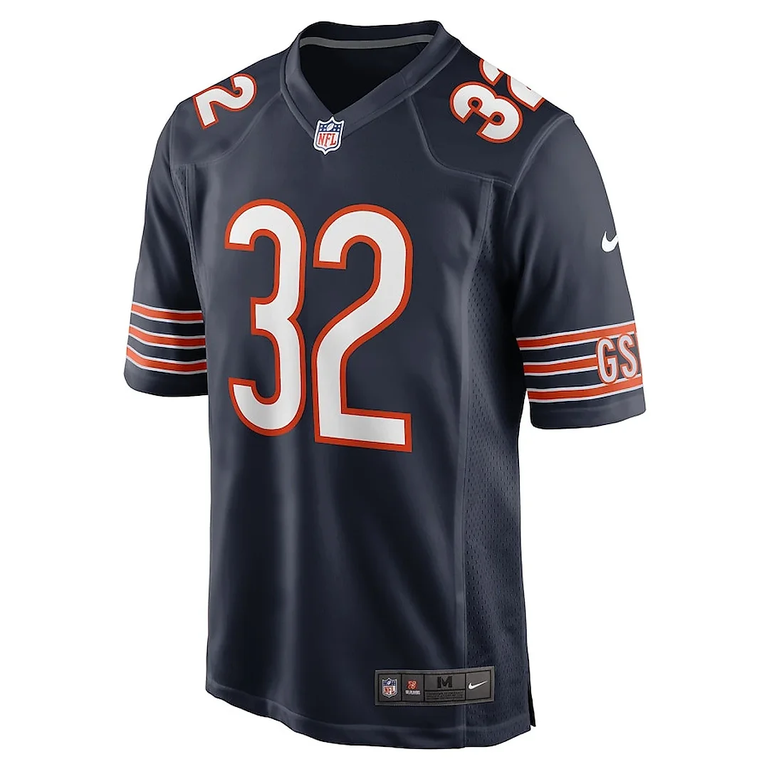 Zennovawear Terell Smith 32 Chicago Bears Game Men Jersey - Navy